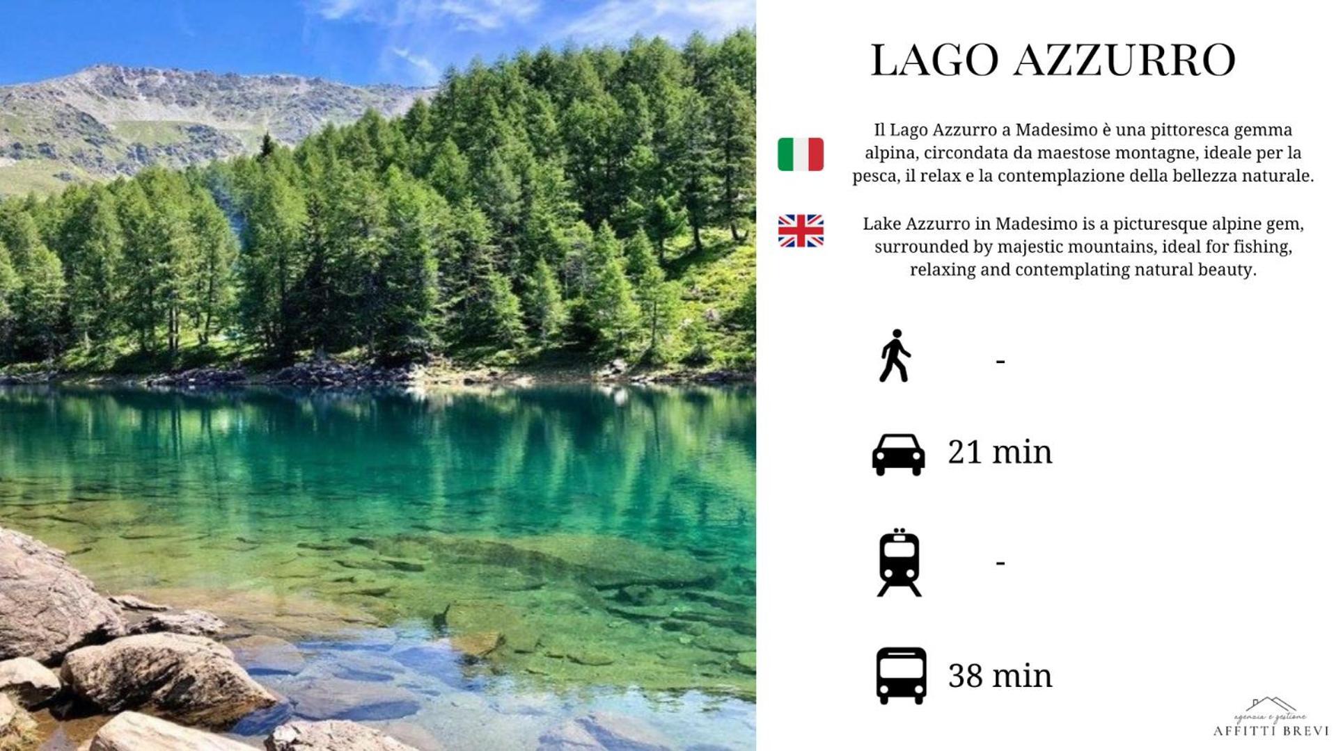 Appartamento Fondo Valle a 1 minuto dalle piste Madesimo Zewnętrze zdjęcie